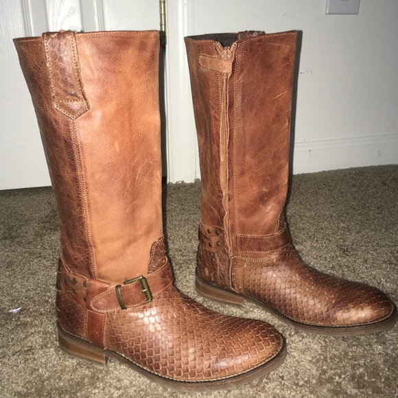 h.i.p. Shoes - HIP Style chestnut boots 36